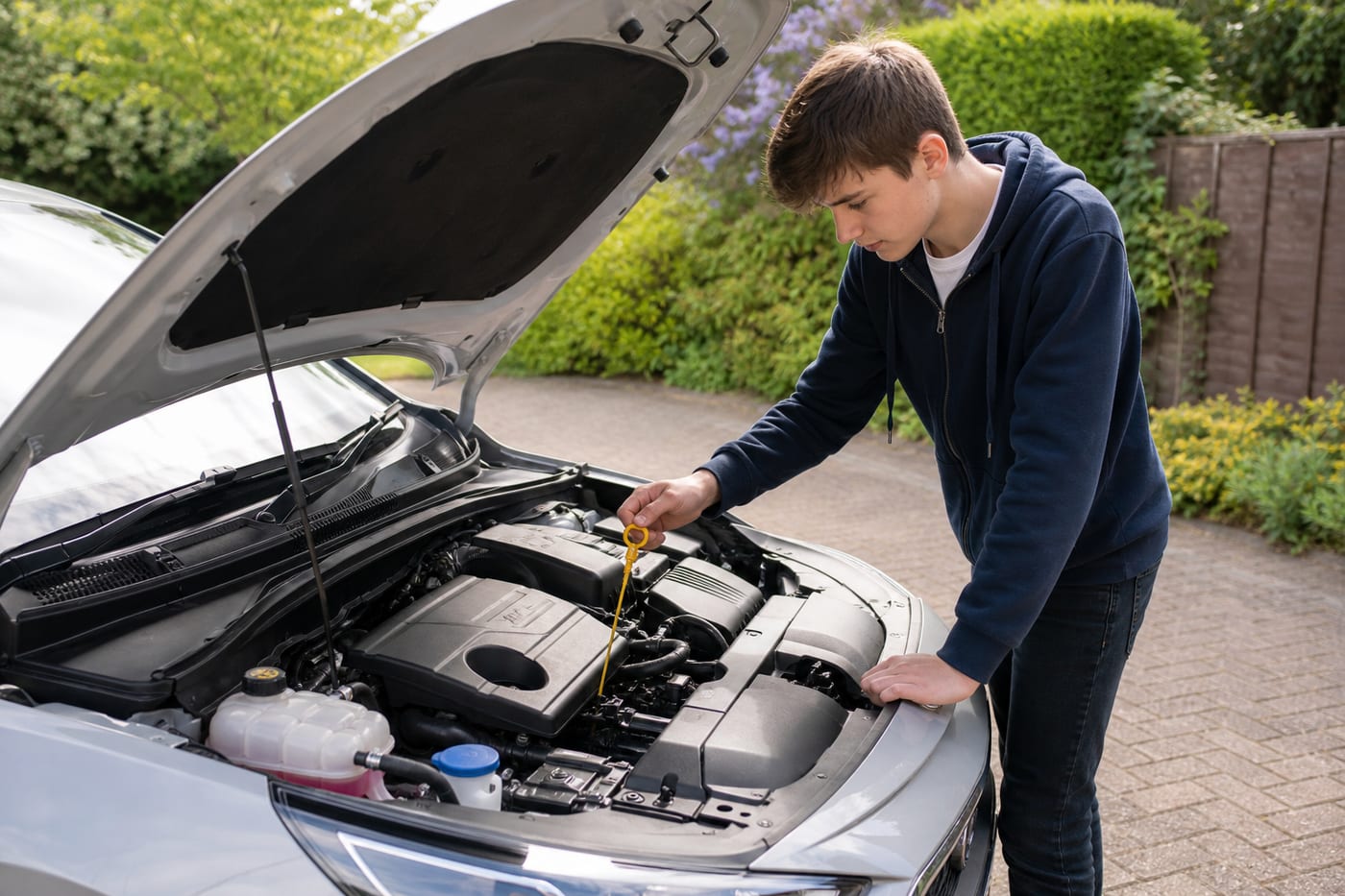 A Beginner’s Guide to Checking Vital Engine Fluids Safely
