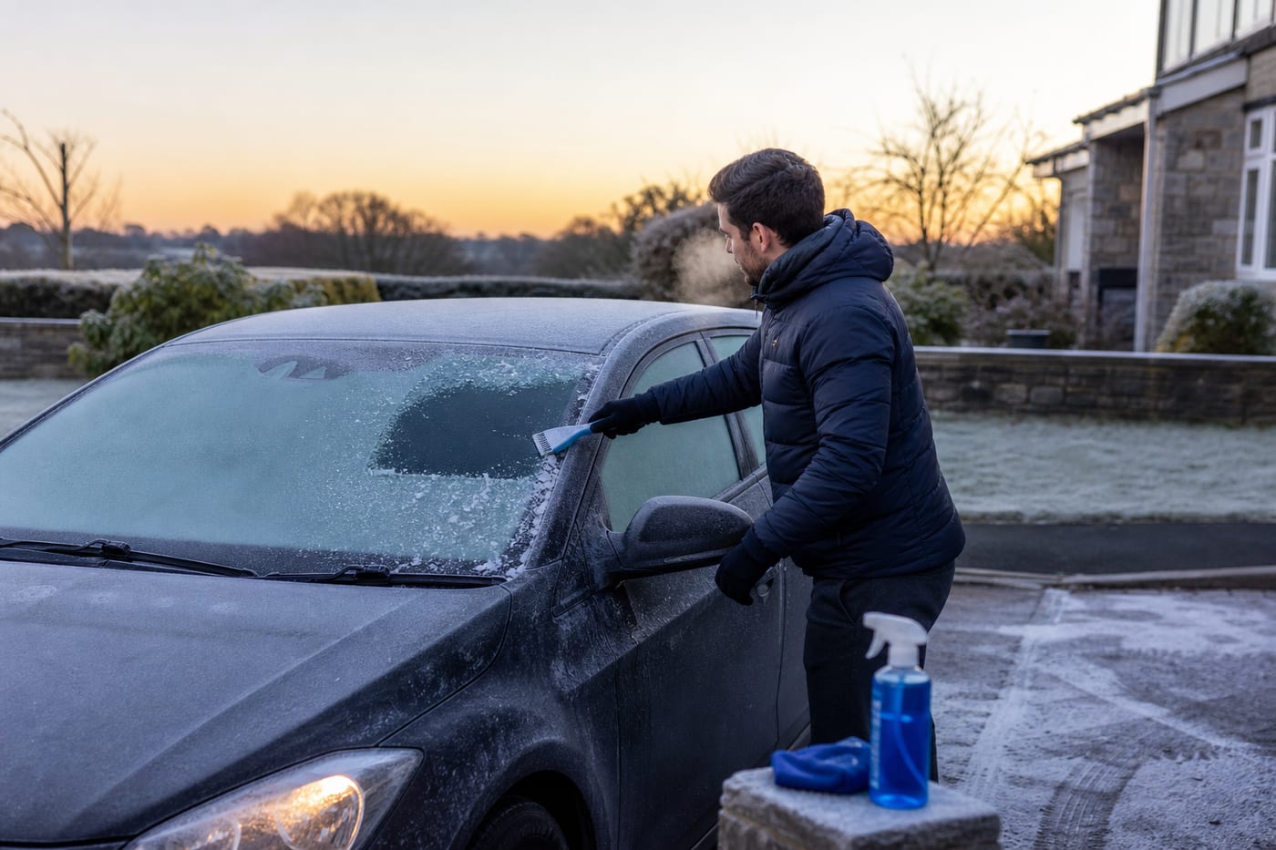 The Best Methods for Removing Ice From Your Car Safely