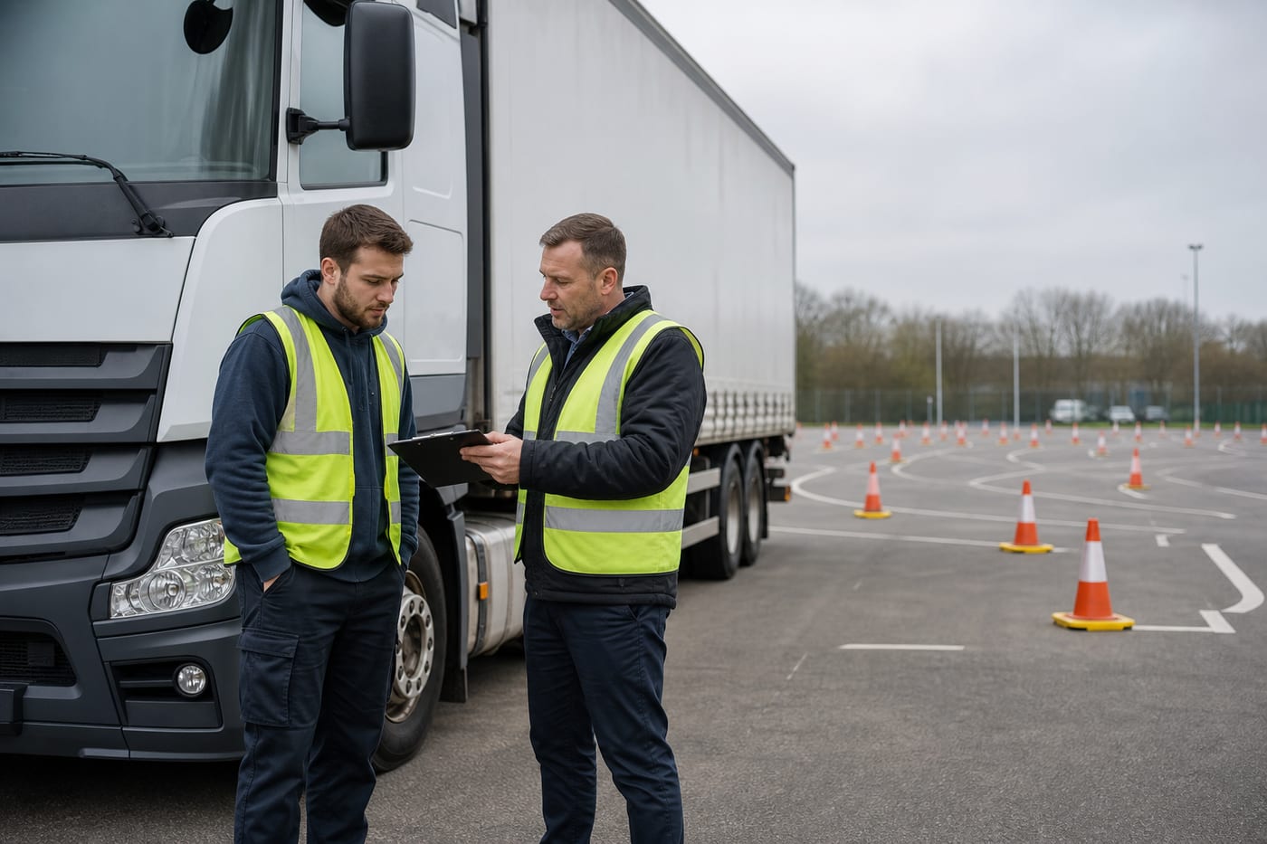 How to Reserve Your HGV/LGV Practical Driving Test in the UK
